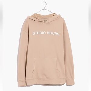 Madewell x BACKDROP Unisex Studio Hours Hoodie Sweatshirt